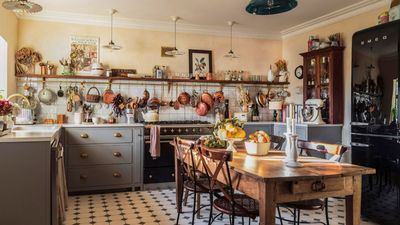 A tired kitchen full of problems has been restored into a warm, traditional scheme – and there are a few totally unexpected details