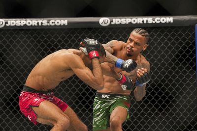 Chris Padilla def. Jai Herbert at UFC Fight Night 255: Best photos