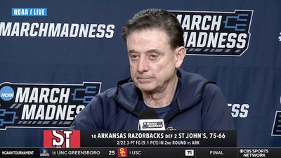 St. John's' Rick Pitino Salutes Arkansas for Upset Win But Calls Loss a 'Bitter Pill'