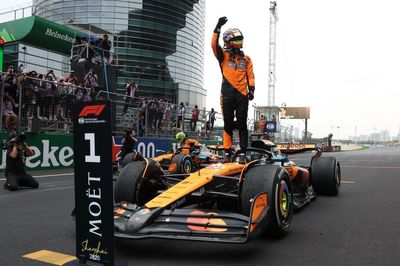 F1 Chinese GP: Piastri wins in dominant McLaren 1-2