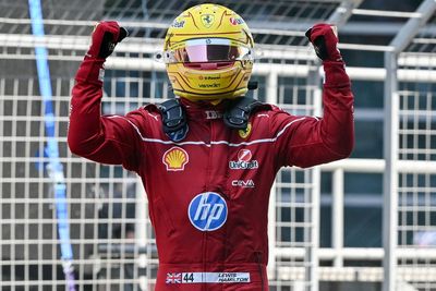 F1 Chinese GP: Hamilton delivers first Ferrari win in sprint race