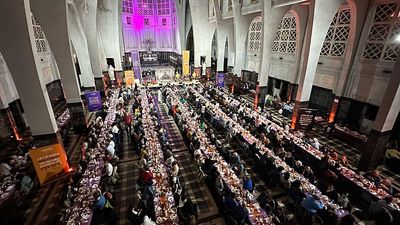 Brussels' Molenbeek district hosts Iftar in church to boost European Capital of Culture bid