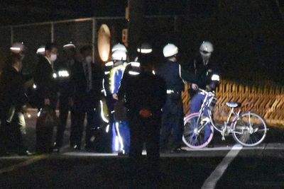 A vehicle barrels into pedestrian space in central Japan, killing a schoolgirl