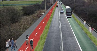 Hundreds sign petition against proposed cycle path on major Scottish road