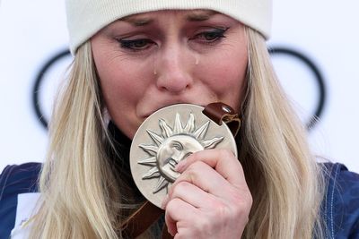 Lindsey Vonn sets astonishing record on her first podium since coming out of retirement
