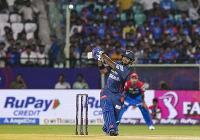 6 6 6 6 4 - Nicholas Pooran smashes 28 runs in an over against Delhi Capitals