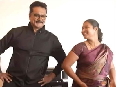 Dance Jodi Dance Reloaded 3: Actor Sarath Kumar taps the feet with contestant Panjami for ‘Chalakku Chalakku’