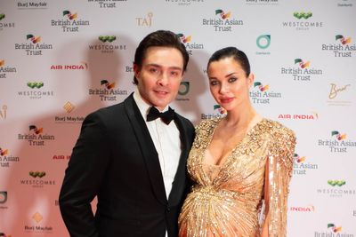 Ed Westwick welcomes first child with wife Amy Jackson