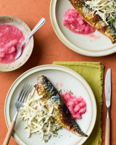 Alexina Anatole’s recipes for rhubarb with seafood