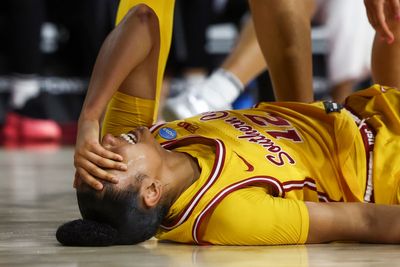 USC looks to keep March Madness title hopes alive without generational talent JuJu Watkins in lineup