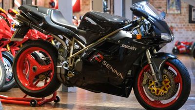 I Wish I Had $35K To Buy This Rare Ducati Motorcycle, and It Has a Senna Connection