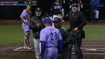 Duke and East Carolina Baseball Coaches Both Ejected After the Same Walk