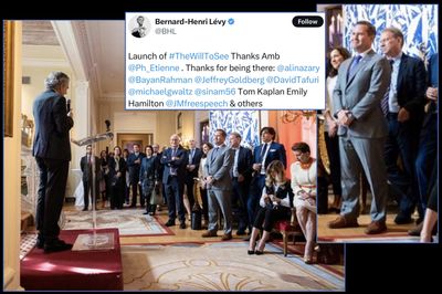 Photos of Mike Waltz Standing Next to Atlantic Journalist Surface After Trump Advisor Claimed They 'Never Met'
