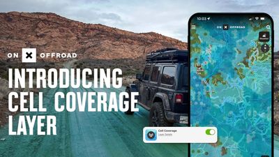 onX Will Now Show Cell Coverage in the Woods, Making It Easier to Stay Connected