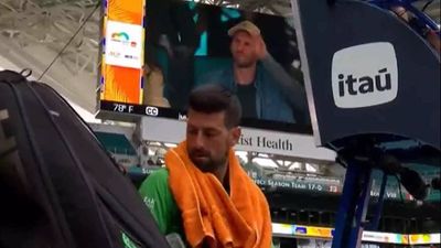 Lionel Messi watches Novak Djokovic enter Miami Open final, to face Jakub Mensik