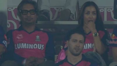 Malaika Arora spotted with Kumar Sangakkara at CSK vs RR IPL 2025 match amid breakup with Arjun Kapoor, netizens ask, 'Are they dating?'