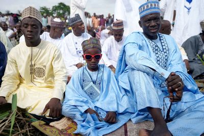 AP PHOTOS: Muslims celebrate Eid al-Fitr