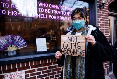 Fighting hate with "visibility and joy"