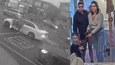 CCTV Captures Mums Skipping Bill, Speeding Off With Children