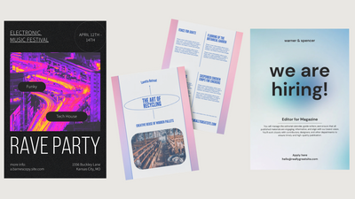 15 eye-catching flyer templates to use right now