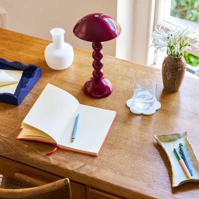 I give it a week before social media is obsessed with this Addison Ross wireless bobbin lamp – the matching salt and pepper mills have already gone viral