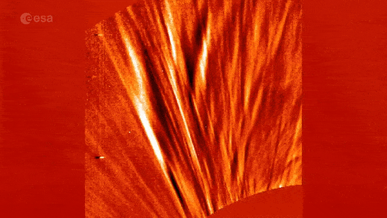 Watch eerie 'UFOs' and a solar 'cyclone' take shape in stunning new ESA video of the sun