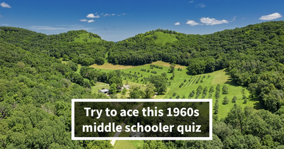 Take This Test From A Time When Google Was Non-Existent: 1960s Middle Schooler Quiz