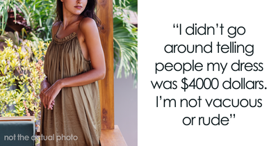 Woman Gets Side-Eyed For Upstaging Bride With Her $4000 Designer Dress