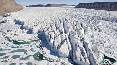 The Arctic’s glaciers are retreating, exposing new coastlines that could trigger tsunamis