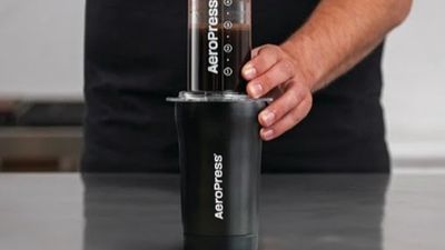 You'd be "hard-pressed" to improve the AeroPress Go coffee maker for camping – but they just made it even better