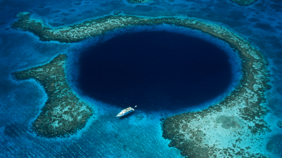 Scientists drilled into Belize's Great Blue Hole and discovered a worrying trend