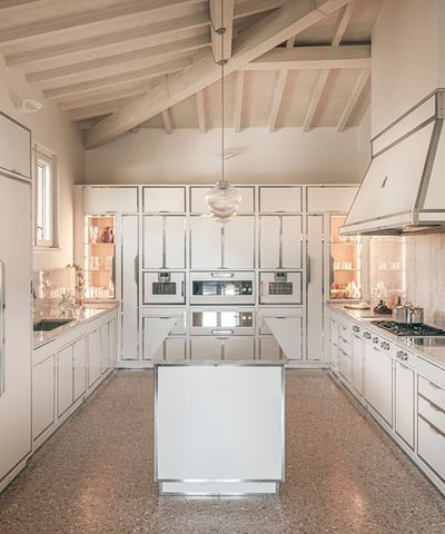 Andrea Bocelli's Italian kitchen combines modern elegance with utilitarian functionality – its designers say striking the perfect balance is an 'art'