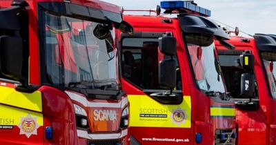 Firefighters tackle huge wildfire near Scottish city with flames two metres high