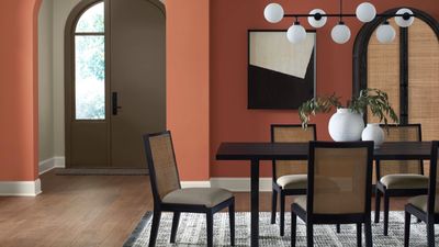 Sherwin-Williams' color of the month transports you to sundrenched climes – here's how to decorate with this easy-to-use terracotta paint