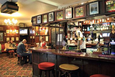 Josh Barrie On the Sauce at the Red Lion: May the Royals' local boozer soldier on