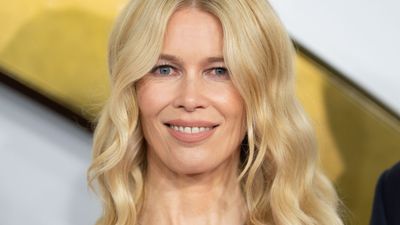 Claudia Schiffer uses a credenza to create a '70s-inspired statement in her entryway – experts say it has surprising wellness benefits