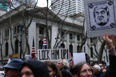‘Hands Off’ protesters rally across US to oppose Trump’s policies