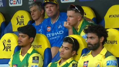 Vansh Bedi's nap in CSK dugout steals the spotlight in viral image