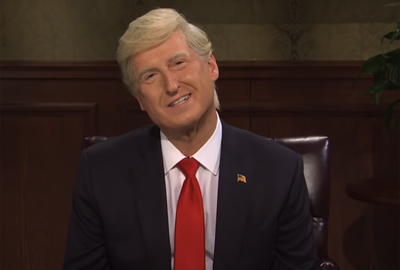 "SNL" mocks Trump tariffs