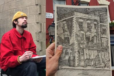 Artist draws Bristol’s pubs to celebrate ‘one of the best things’ about Britain