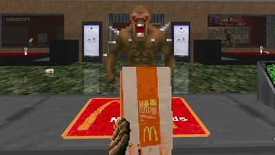 Doom modder puts the Slayer in true hell: A minimum-wage fast food job that's 'psychological warfare only rivalled by the likes of Desert Bus or that one mission from Dying Light 2'
