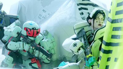 Fans are torn over the vibrant colours and glitchy UI art style of Bungie's new Marathon game