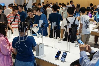 Panic Buying Hits Apple Stores As Trump's Tariff War Threatens To Hike iPhone Prices