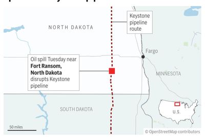 The latest leak in the Keystone oil pipeline continues its troubled history