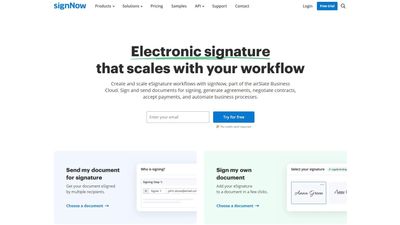 signNow review
