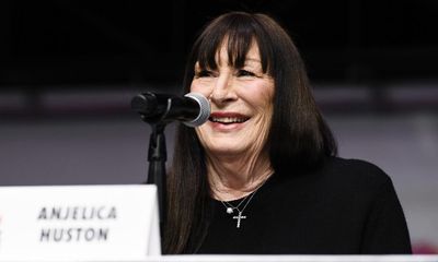 Anjelica Huston reveals cancer diagnosis – but says she is now ‘in the clear’