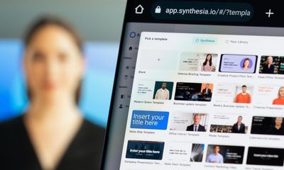 AI avatar generator Synthesia does video footage deal with Shutterstock