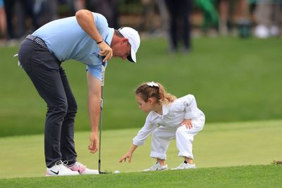 Rory McIlroy’s four-year-old daughter upstages father with expert putt