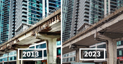 I Compared Pictures Taken In The Same Locations 10 Years Apart (15 Pics)