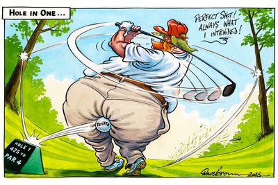 Donald Trump’s climbdown will be a turning point in his presidency